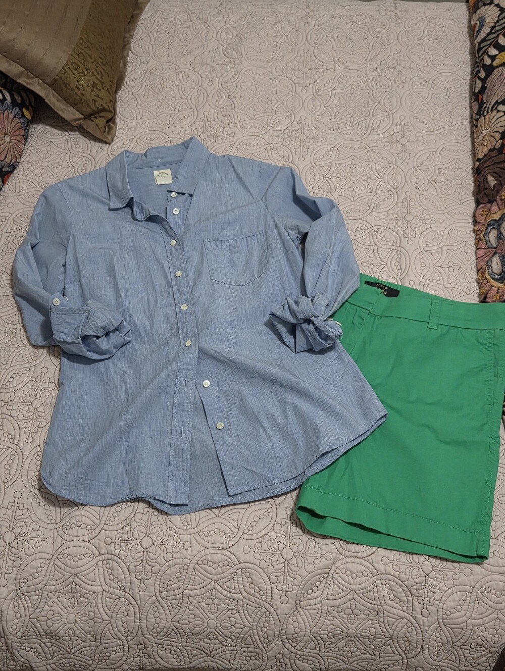 J.Crew - The Perfect Shirt Light Chambray